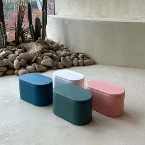 [1+1] 원터치 무드 미니 휴지통 쓰레기통 2.5L (4colors)