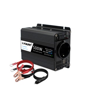 LVYUAN 차량용 인버터 500W 12V 자동차 시거잭 충전기 유사계단파