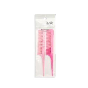 꼬리빗 머리빗 일자빗 헤어브러쉬 색상랜덤 2개입 소형