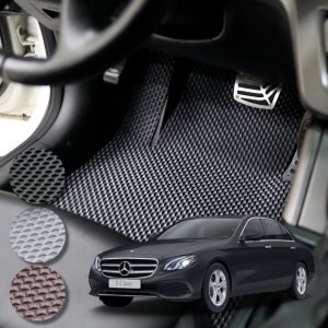 벤츠 E클래스 W213 E220d E300 E350 체인 카매트 자동차 고무 방수 발판