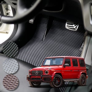 벤츠 G클래스 G바겐 G350 G500 G63AMG 체인 카매트 자동차 고무 방수 발판