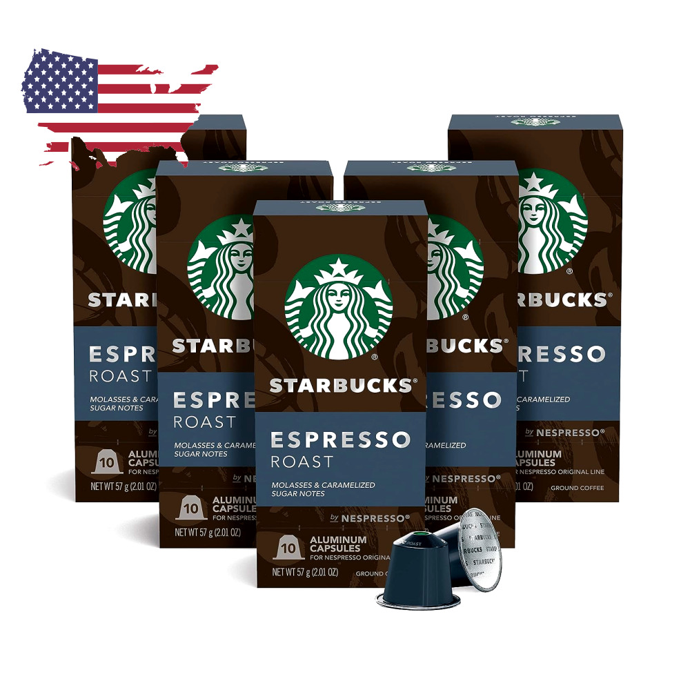 스타벅스캡슐 커피 네스프레소 호환 에스프레소 다크로스트 50캡슐