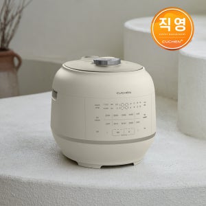 쿠첸 121플러스밥솥 6인용 올스테인레스 IH전기압력밥솥 아이보리 CRT-RPS0671I