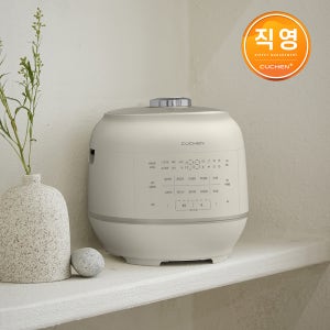 쿠첸 121플러스밥솥 10인용 올스테인레스 IH전기압력밥솥 아이보리 CRT-RPS1071I