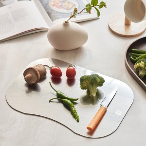 창대장장 스텐도마 캠핑 플레이팅 항균 스테인레스 도마 소형