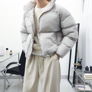 남자숏패딩 남자크롭패딩