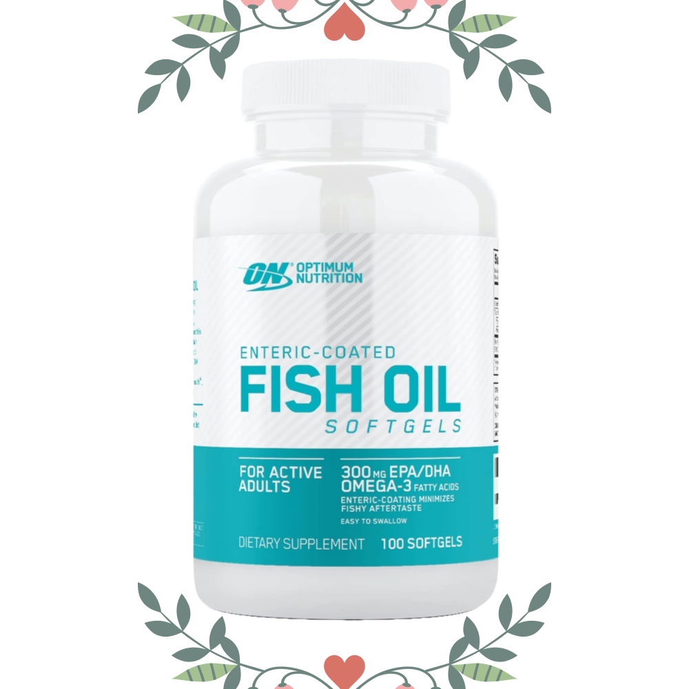 <b>옵티멈뉴트리션</b> 오메가3 피쉬 오일 300mg EPA DHA 100정