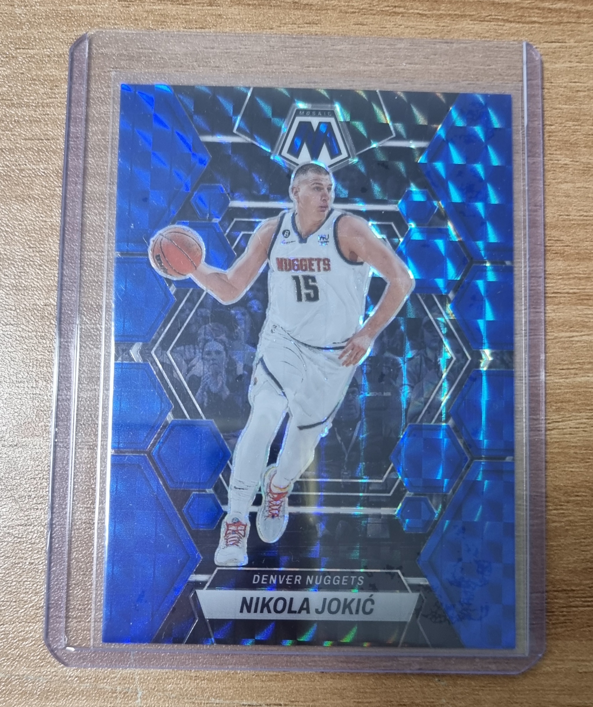 199한정판 니콜라 요키치 2022-23 Mosaic Blue Prizm No-168 NBA 농구카드
