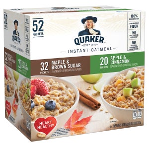 퀘이커 인스턴트 오트밀 버라이어티 52팩