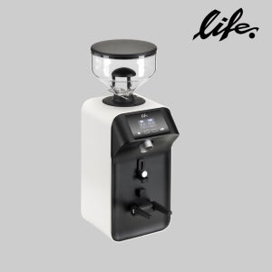 체아도 라이프 화이트 전동커피그라인더 가정용 원두그라인더 전자동 핸드드립 홈카페