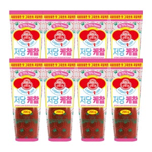 오뚜기 LIGHT&JOY 저당 케찹 290g 8개