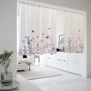 상상후 모던포인트 115x120 바란스 커튼 창문 가리개 패브릭 가림막 도어 작은창