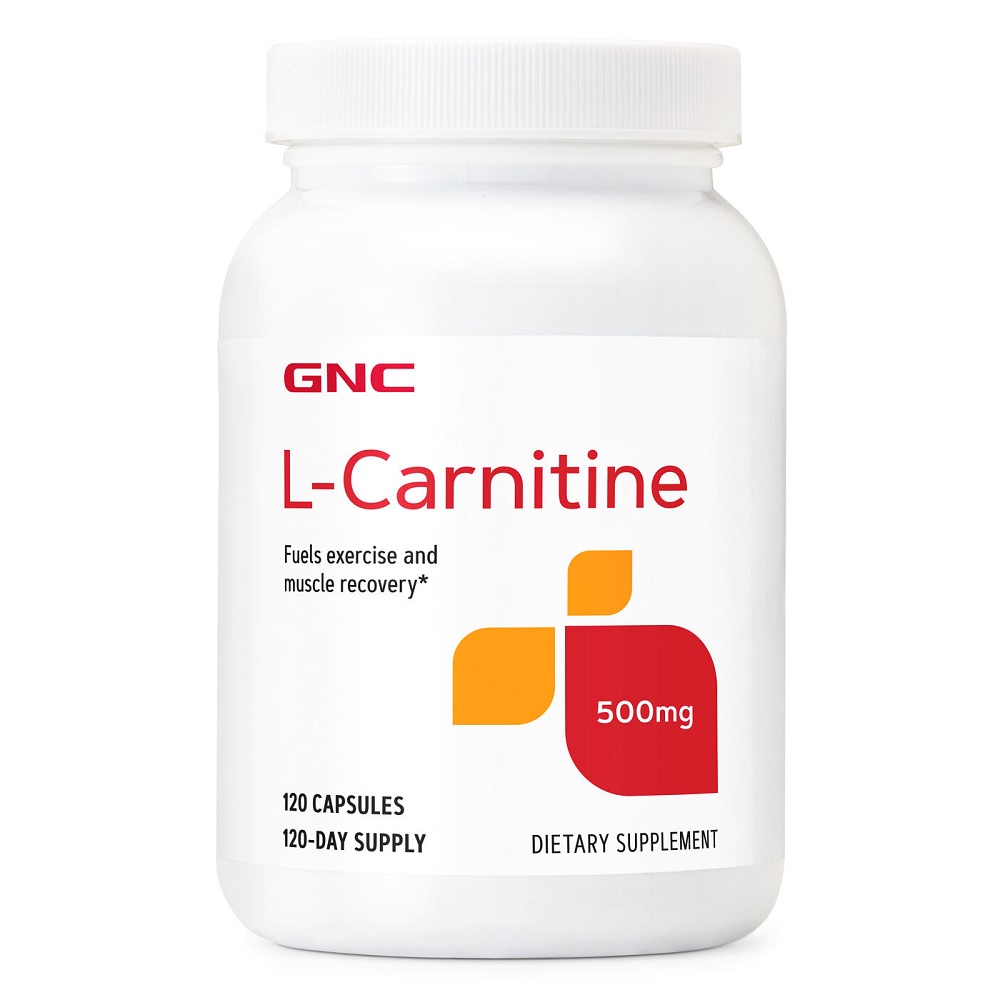 GNC <b>엘</b> <b>카르니틴 500mg</b> 120정 (캡슐), GNC <b>L-Carnitine</b>
