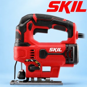 SKIL 스킬 550W 유선 직쏘 75mm 원터치 직소날 교체 JS3131SE00