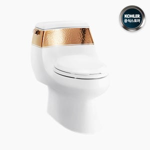 [콜러] KOHLER 99178T-RGD-0 로리엇 24K 로즈골드 친환경 절수형 원피스 양변기