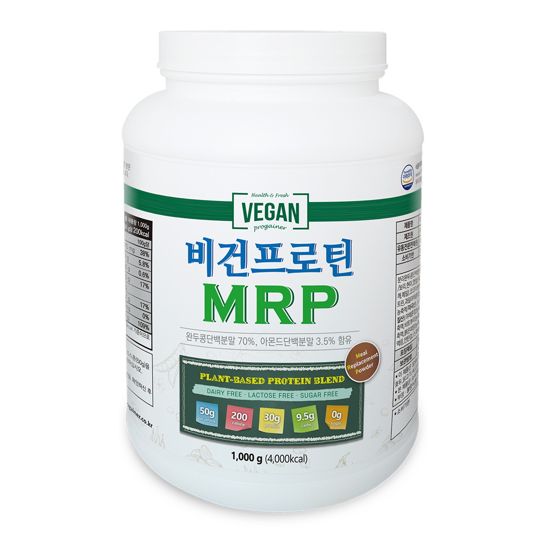 비건<b>프로틴</b> MRP 1kg 순식물성 완두콩<b>단백질</b> 아침식사 아몬드 <b>프로틴</b> <b>단백질</b>쉐이크 파우더