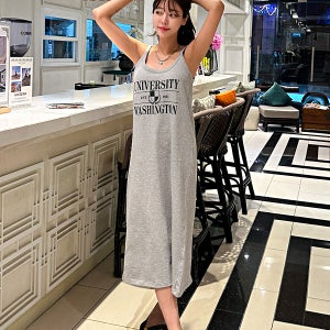 유니버 꾸안꾸 롱 원피스 / 데일리 해외여행 여름원피스 비치원피스 바캉스 휴양지 여행룩