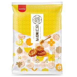 삼립 미니꿀약과 500g/ 대용량 과자 사과쿠키 누네띠네벌크 마늘바게트 밤만쥬