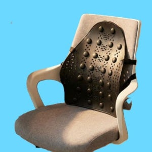 의자 허리디스크 요추전만 지압 지지대 등받이 받침대 척추협착증