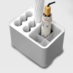 포모어 10구 스탠드형 칸카니 우산꽂이 우산 정리 수납 보관 홀더 물받이 거치대