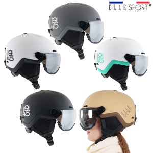 엘르 이모션 스키 스노우보드 바이저헬멧 겨울 자전거 고글일체형