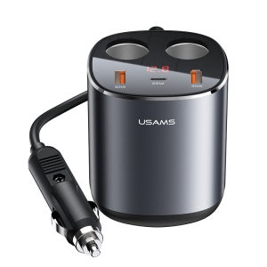 [유삼스]254W 5-in-1 멀티소켓 3포트 차량용 고속 충전기