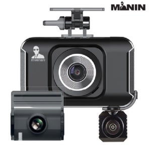 맨인블랙박스 3채널 차량용블랙박스 64GB 무선 와이파이 핸드폰연동