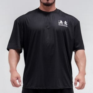 [디터민드] 결의 베이직 오버핏 헬스복 기능성티셔츠 짐웨어