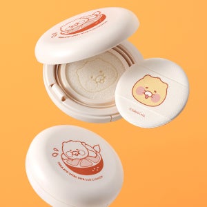 [리틀춘식이 에디션] 비타 선쿠션 베이비 키즈 어린이 저자극 무기자차 14g, 2개