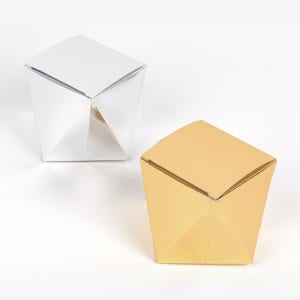 골드 실버 선물 포장 상자 (10매) - 2가지 색상