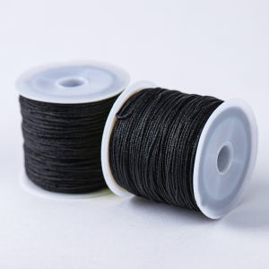 가는 상자 포장끈 블랙 0.8mm 50m