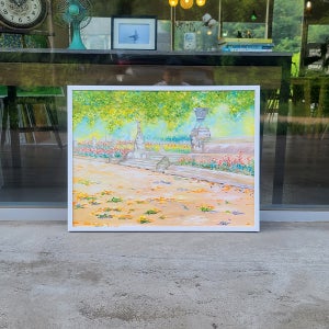 프로스펙트 파크 테라스 - 윌리엄 메리트 체이스 중대형 유화그림 명화 풍경화 거실액자