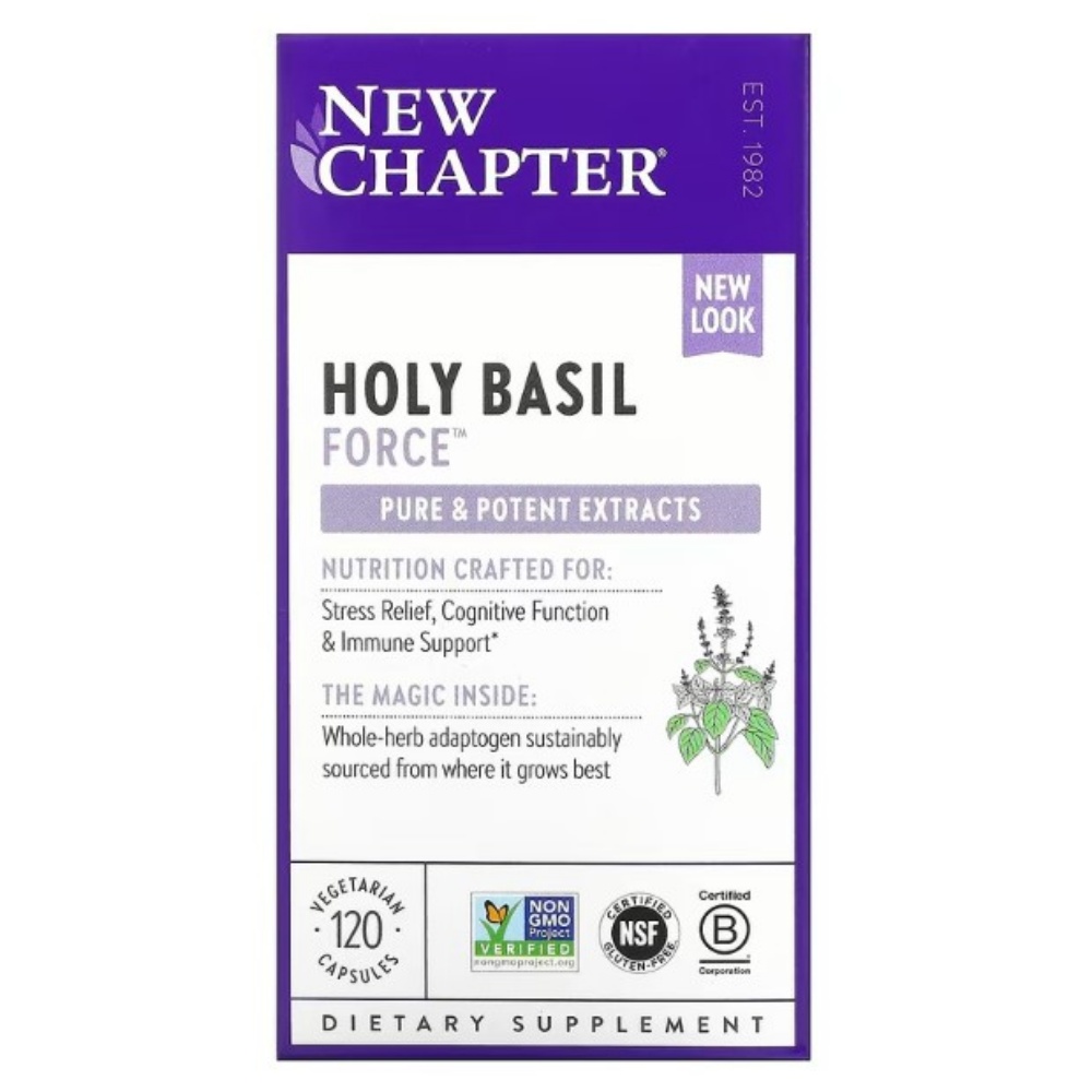 뉴챕터 x 홀리바질 포스 120정