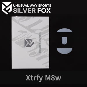 UNWS 실버폭스 Xtrfy M8 M8w 마우스피트 SilverFOX 프리미엄 밸런스