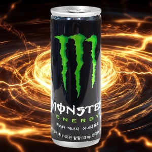 몬스터 에너지 드링크 그린 355ml 24캔 고카페인 음료 음료수 타우린 부스터