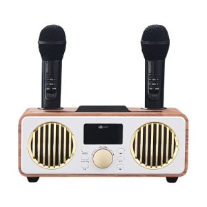 무선 블루투스 노래방 마이크 듀얼 마이크 스피커 차박 가정용 마이크세트 SW-NBF9000