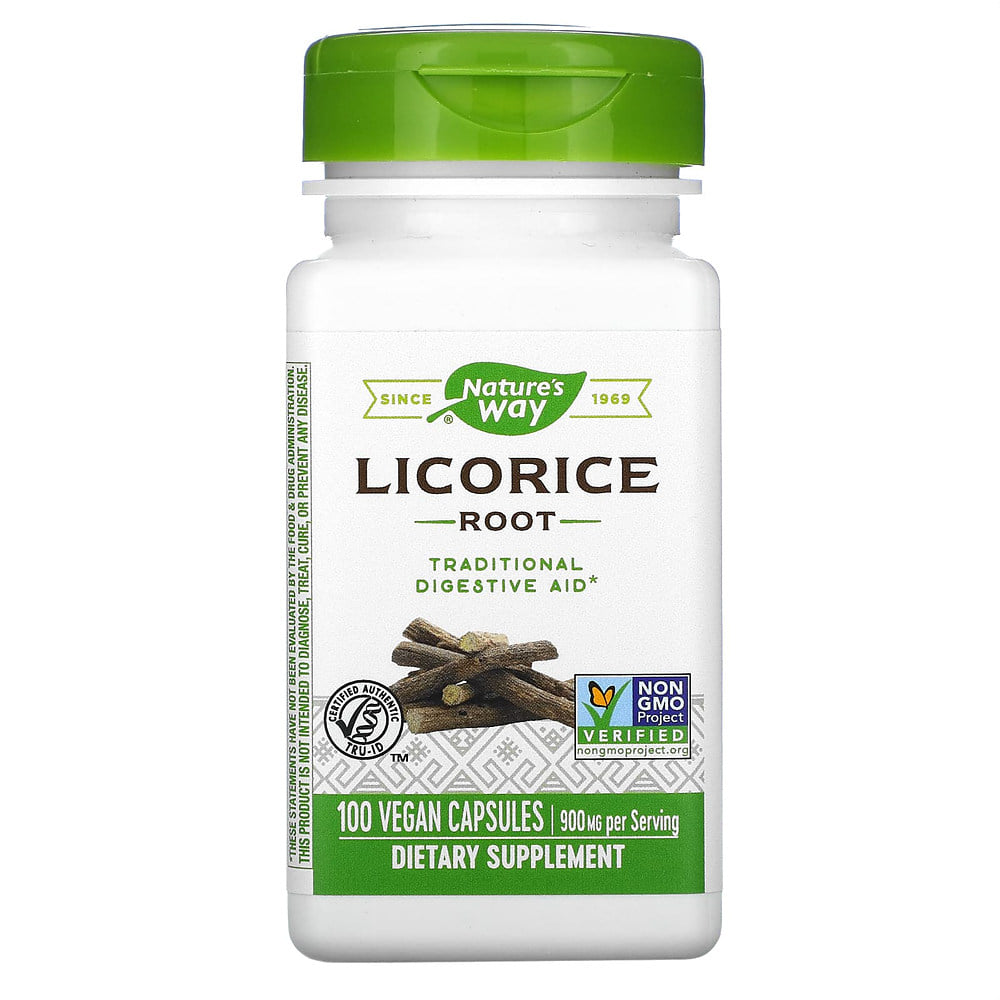 (2개) 네이처스웨이 리코라이스 루트 900mg 100캡슐