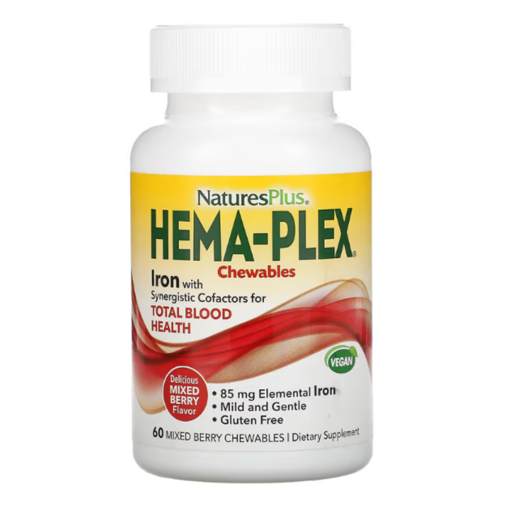 네이처스플러스 <b>헤마</b><b>플렉스 60츄어블</b>