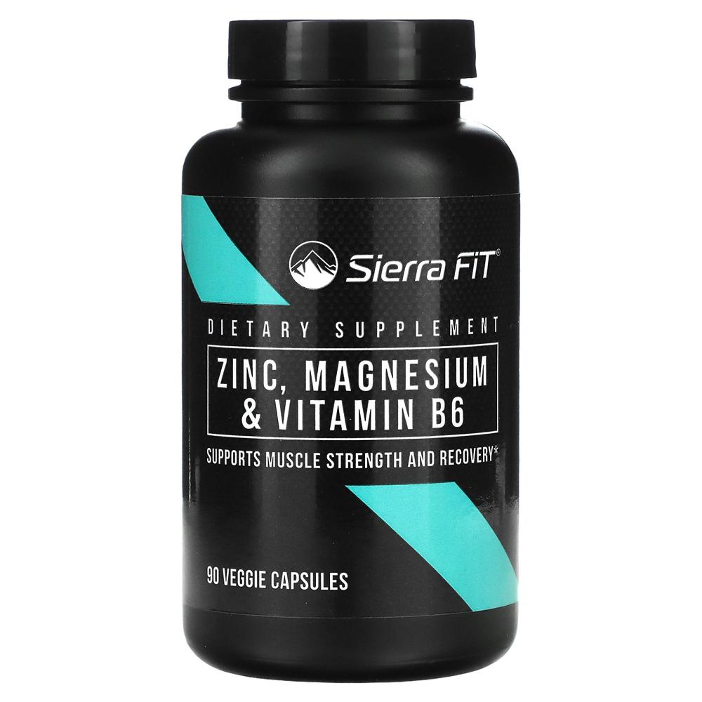 SierraFit 아연 마그네슘 <b>비타민B6</b> 90정