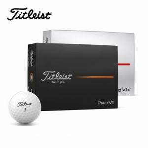 2024 타이틀리스트 PRO V1/PRO V1X 화이트 골프공 (12구/6구) 선물세트
