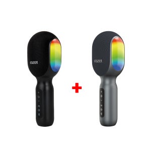 rozet 노래방마이크 무선 블루투스 RX-3200 (블랙+그레이)