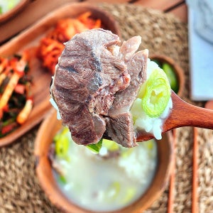 무항생제 한우 가마솥 진국 아이 아기 고기 사골 곰탕 250g X 7팩, 1세트