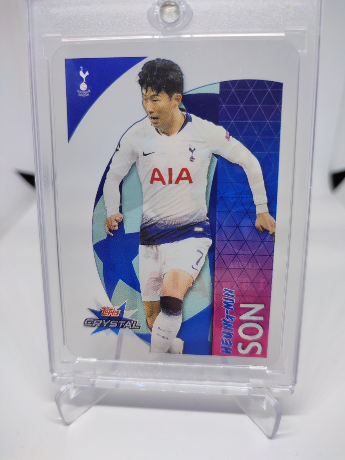 2018 Topps Crystal 50번 손흥민 토튼햄 프리미어리그 축구 epl 손흥민 카드