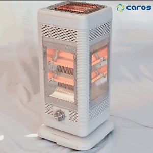 캐로스 전기 히터 스토브 CEH-QP2KW 오방난로 가정용 업소용 사무실 난로 난방기
