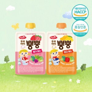 베베스트 우리 아이 뿡뿡 주스 딸기 채소 10개 11가지 국산 야채 아기변비 음료