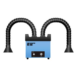 RE-80(RG-6000) 2구 납연기정화기 이동식 국소배기장치