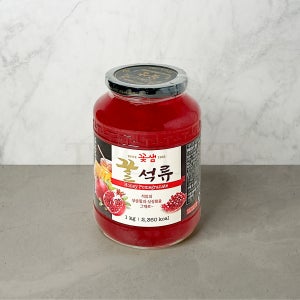 꽃샘 꿀석류차 1kg 과일 액상차 석류청 국내산 전통차