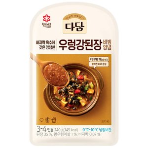 다담 우렁강된장 비빔양념 140g