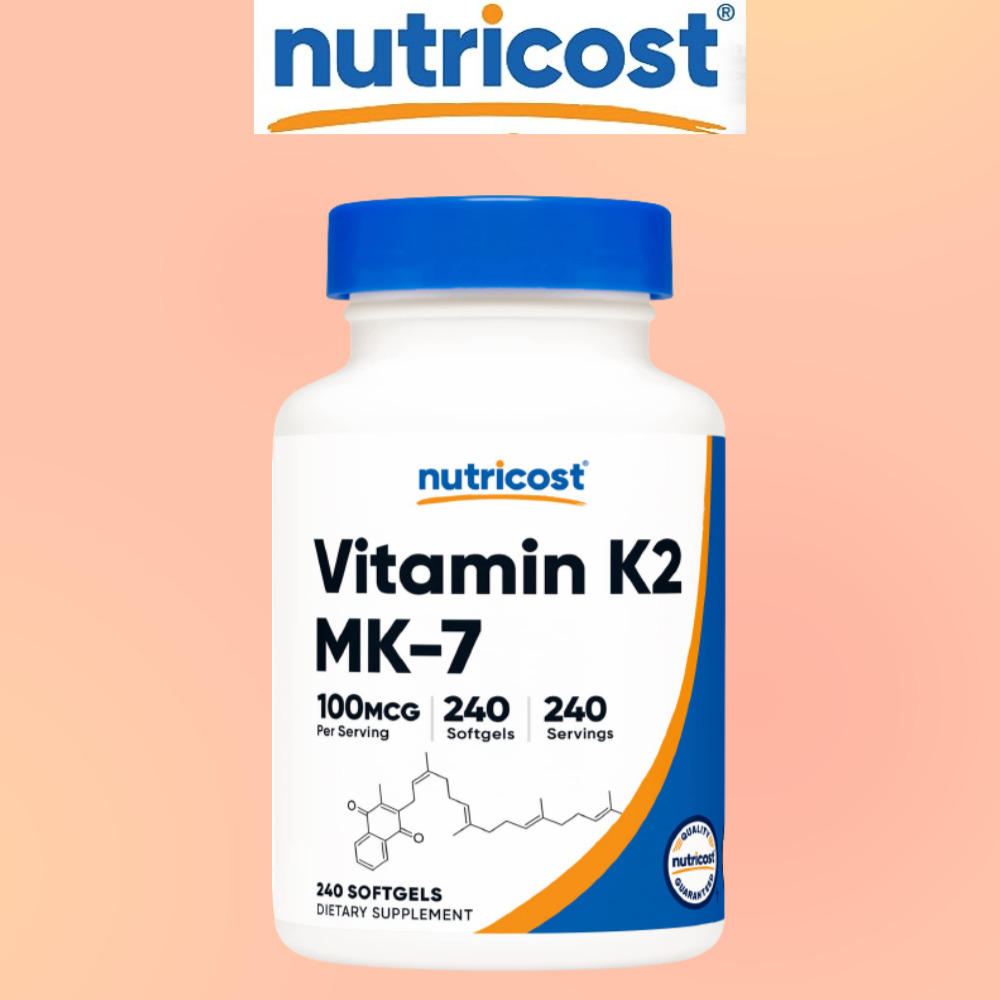 뉴트리코스트 <b>비타민</b> K2 mk7 100mcg 240<b>소프트</b>젤