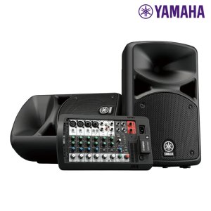 야마하 STAGEPAS 400BT 블루투스 버스킹 앰프 스테이지파스 PA 시스템 공연용 스피커